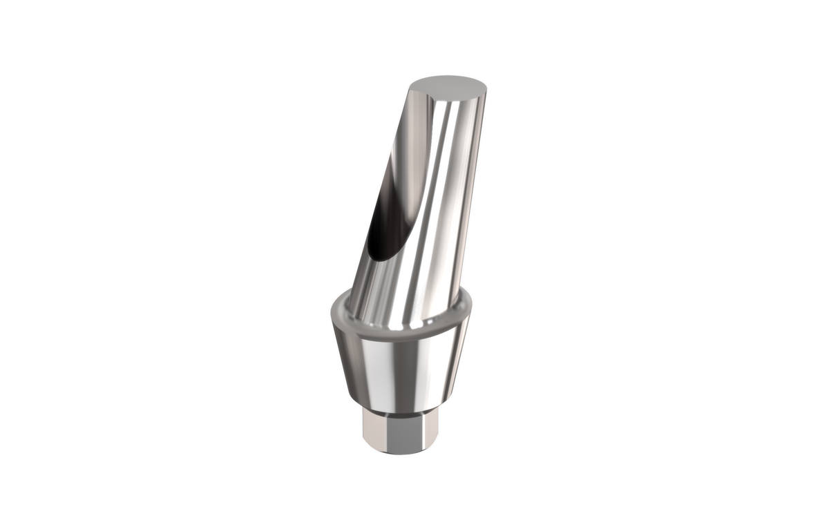Alef 15° angled abutment with shoulder by MSDI – view 3