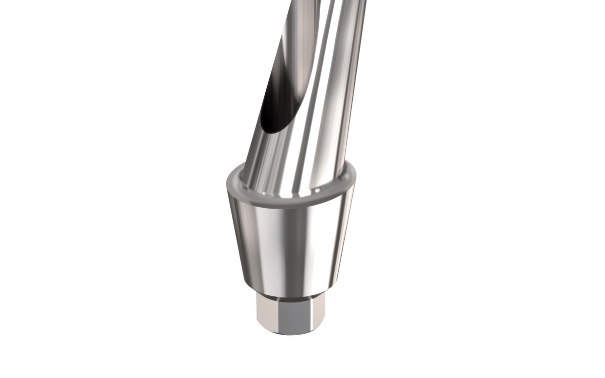Alef 15° angled abutment with shoulder by MSDI – view 4