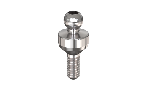 Alef ball attachment for overdentures by MSDI – view 2