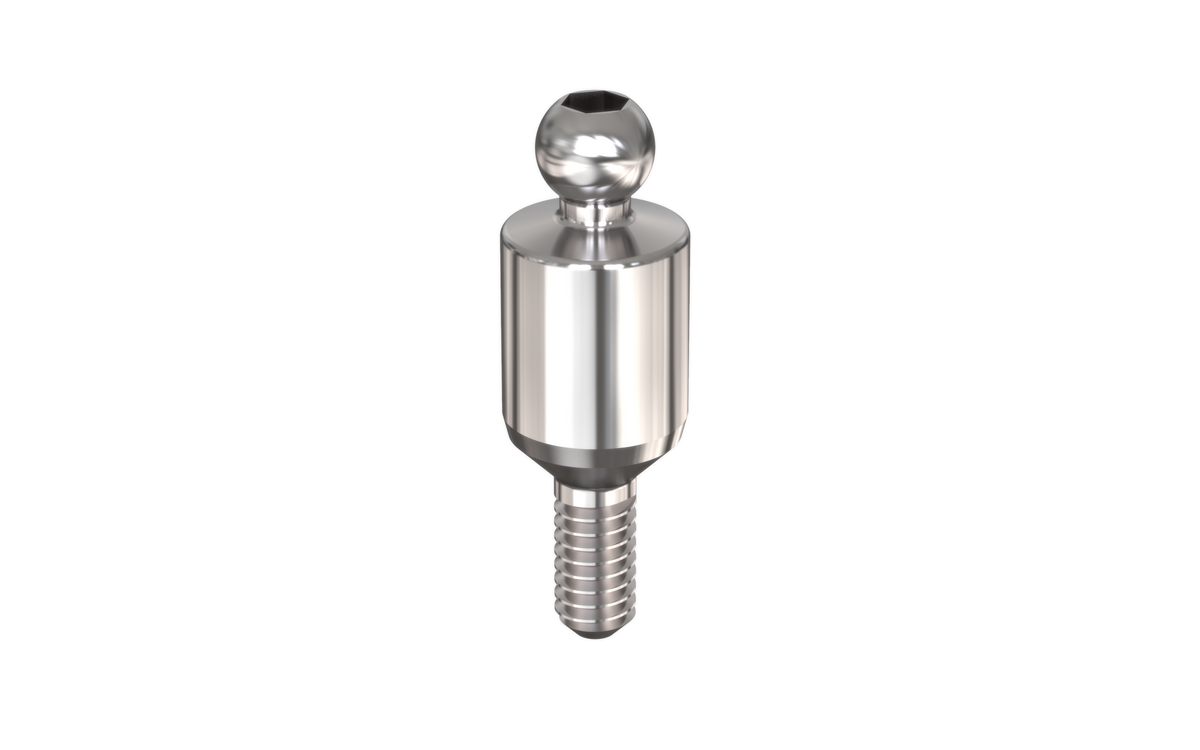 Alef ball attachment for overdentures by MSDI – view 5