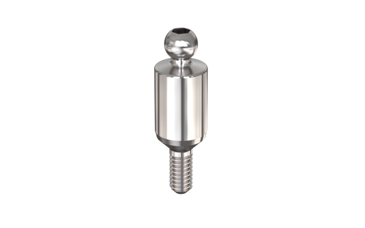 Alef ball attachment for overdentures by MSDI – view 6