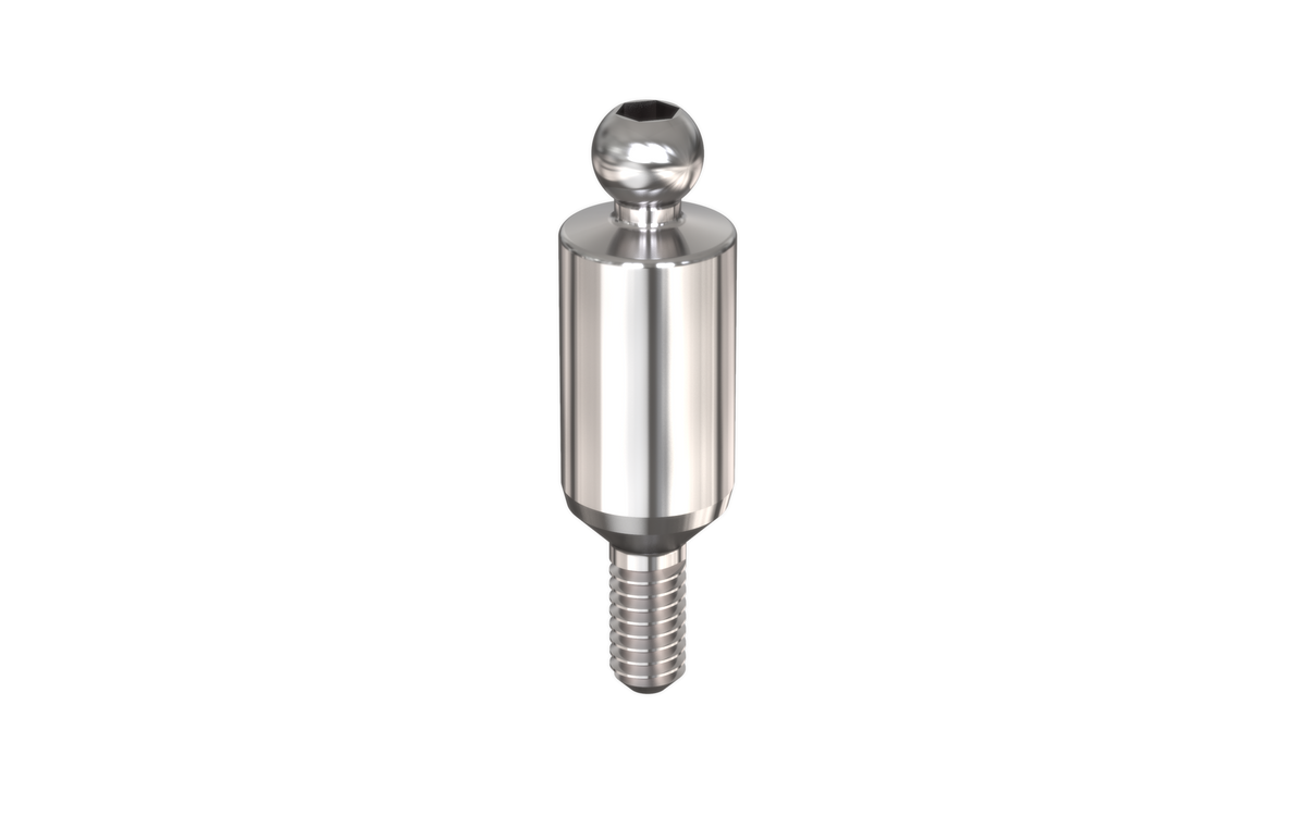 Alef ball attachment for overdentures by MSDI – view 7