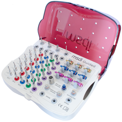 MSDI Guided Surgical Kit – top view