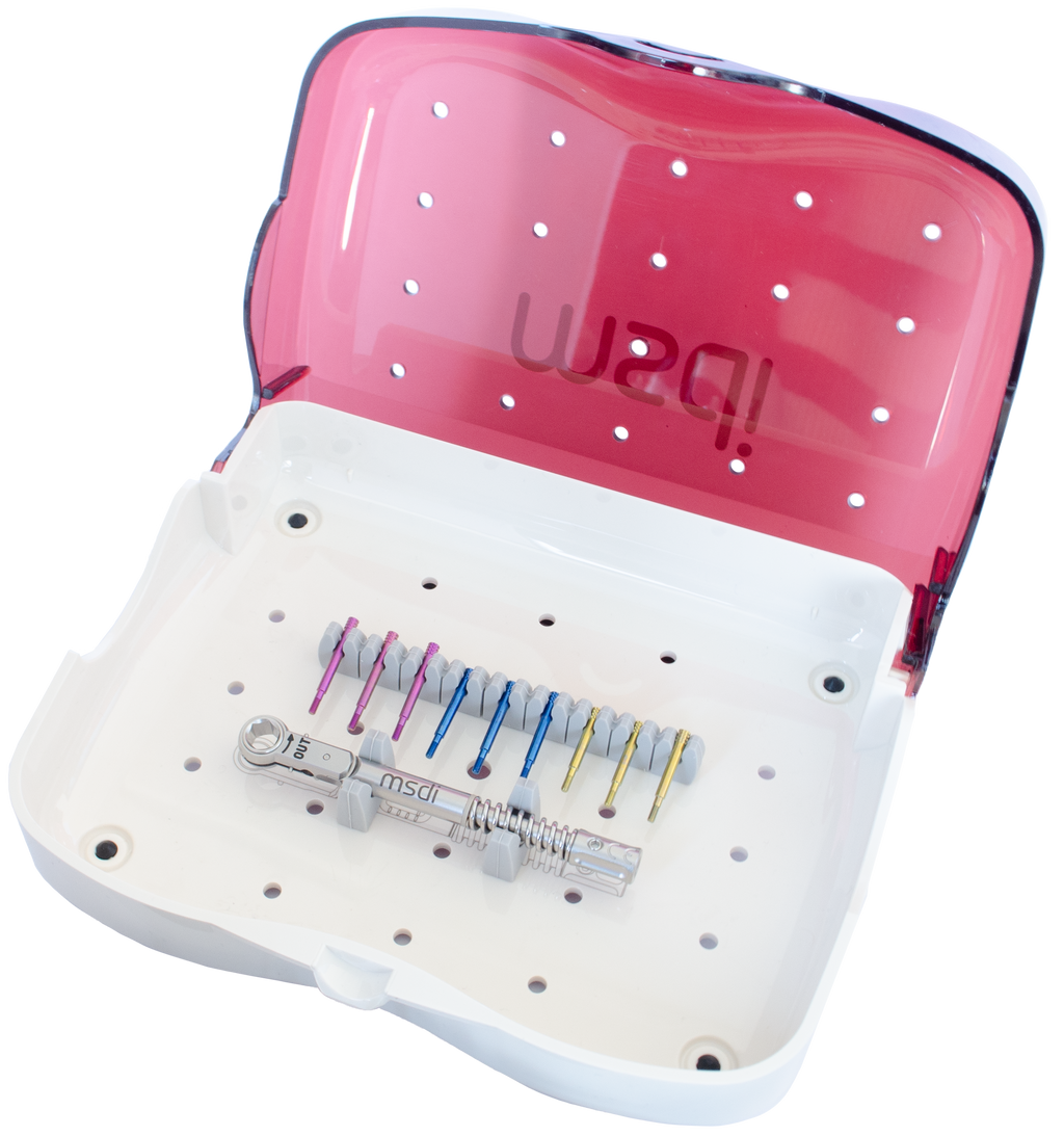 MSDI Guided Surgical Kit – underside view