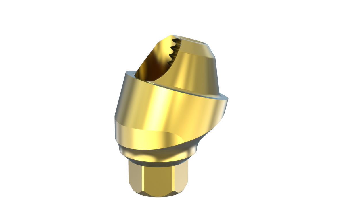 Alef 17° angled multi-unit abutment by MSDI – view 2