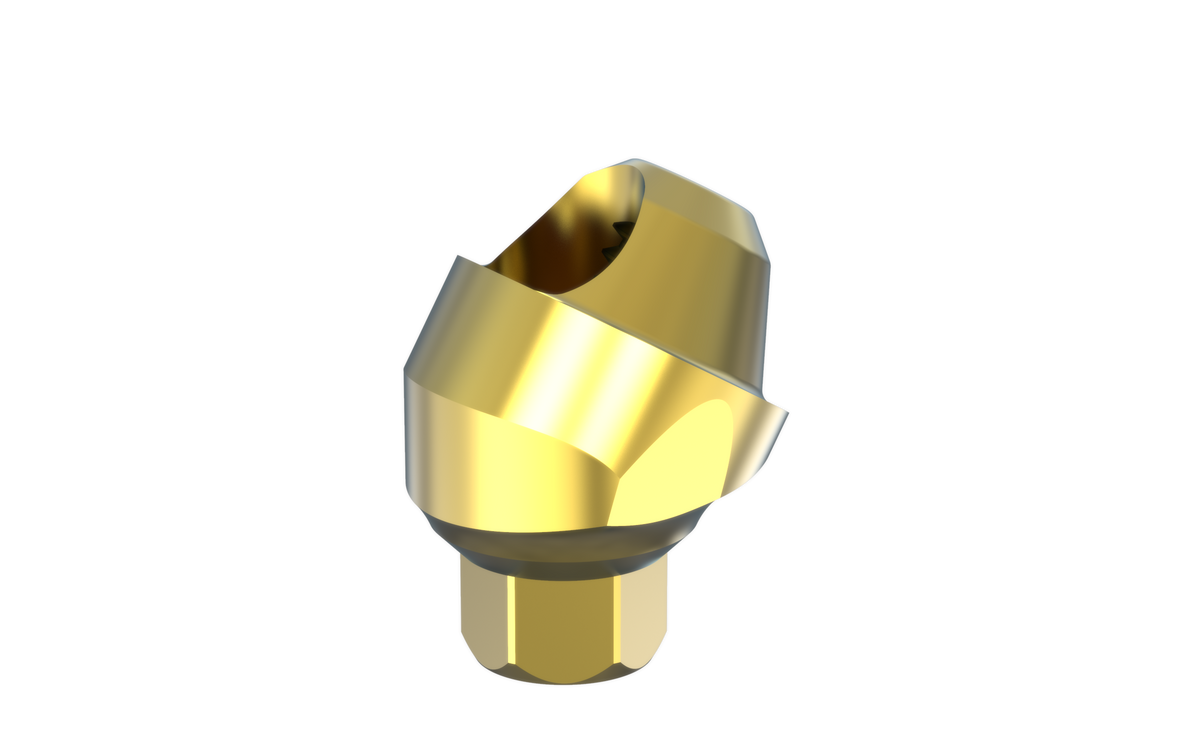 Alef 30° angled multi-unit abutment by MSDI – view 1