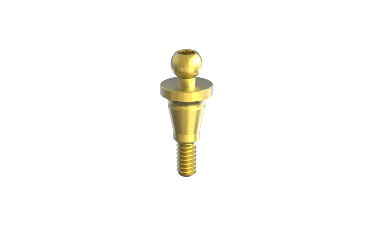 Conix narrow platform ball attachment by MSDI – view 2