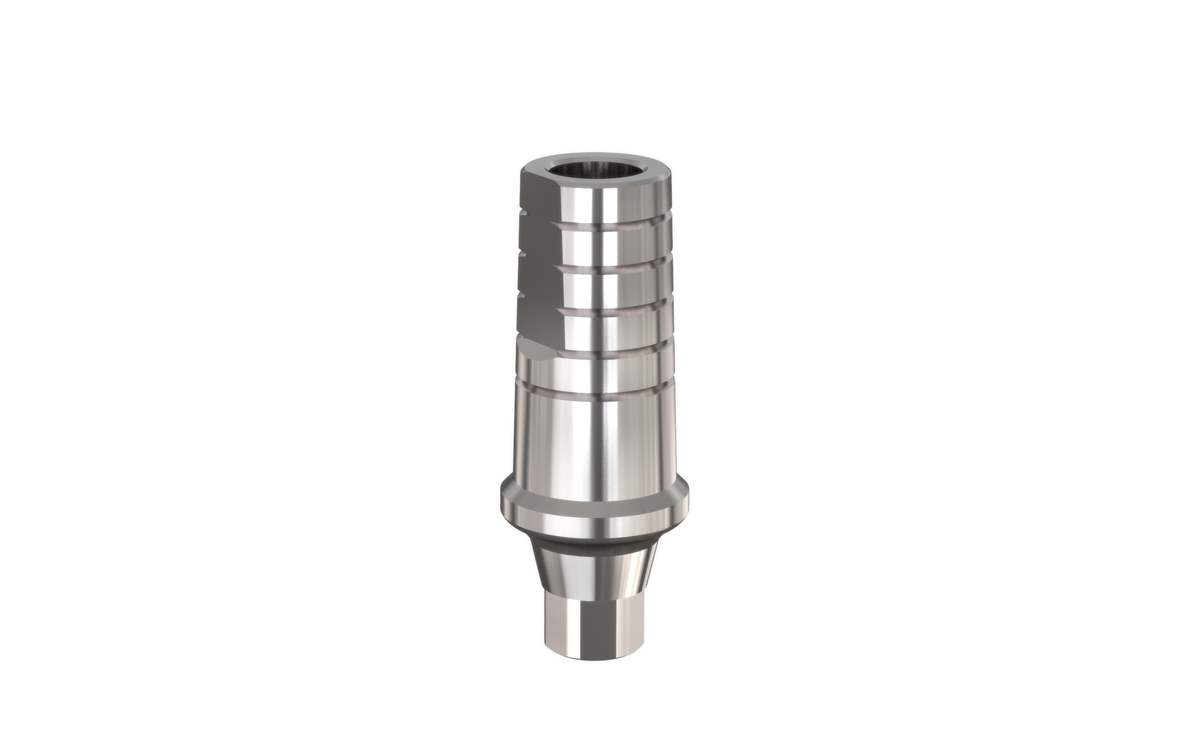 Conix narrow platform straight abutment with shoulder by MSDI – view 1