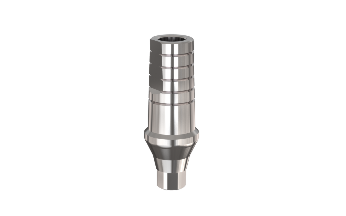 Conix narrow platform straight abutment with shoulder by MSDI – view 2