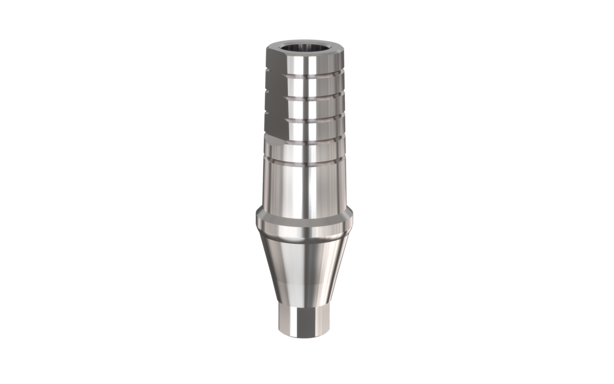 Conix narrow platform straight abutment with shoulder by MSDI – view 3