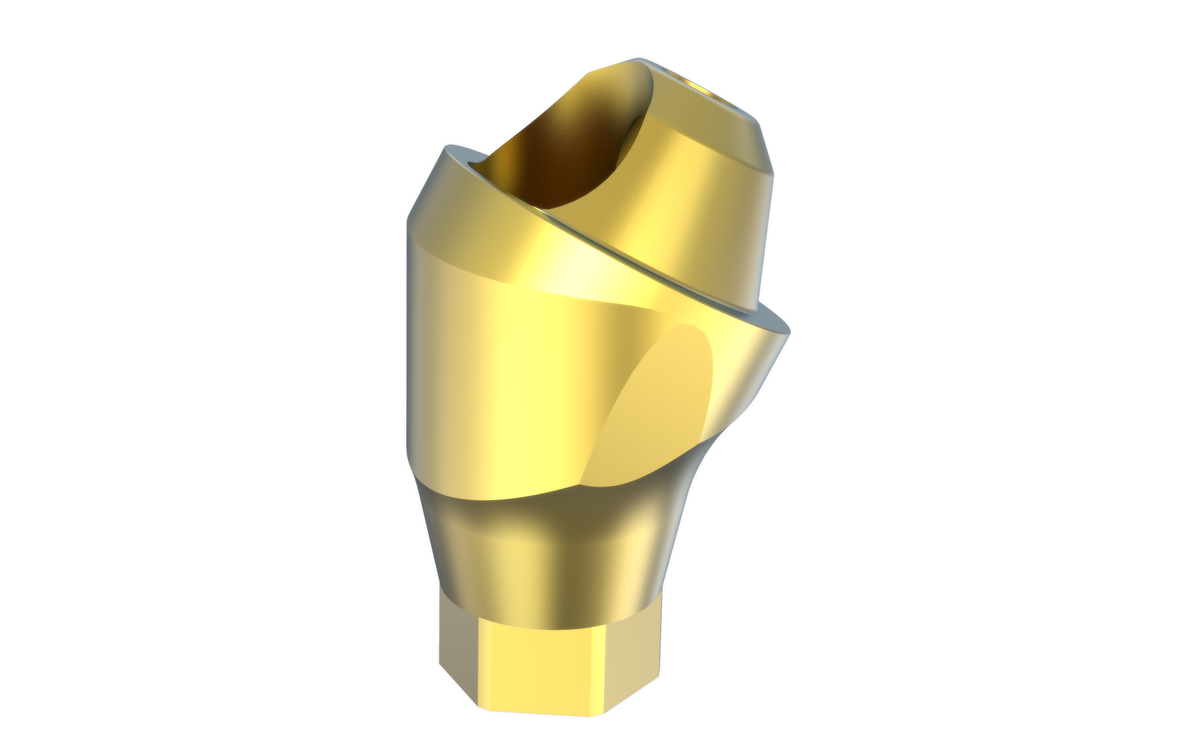 Conix regular platform 30° angled multi-unit abutment by MSDI – view 2