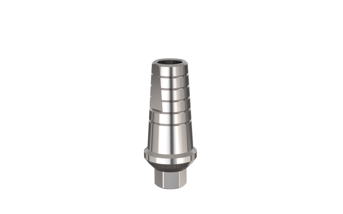 Alef straight abutment with shoulder by MSDI – view 1