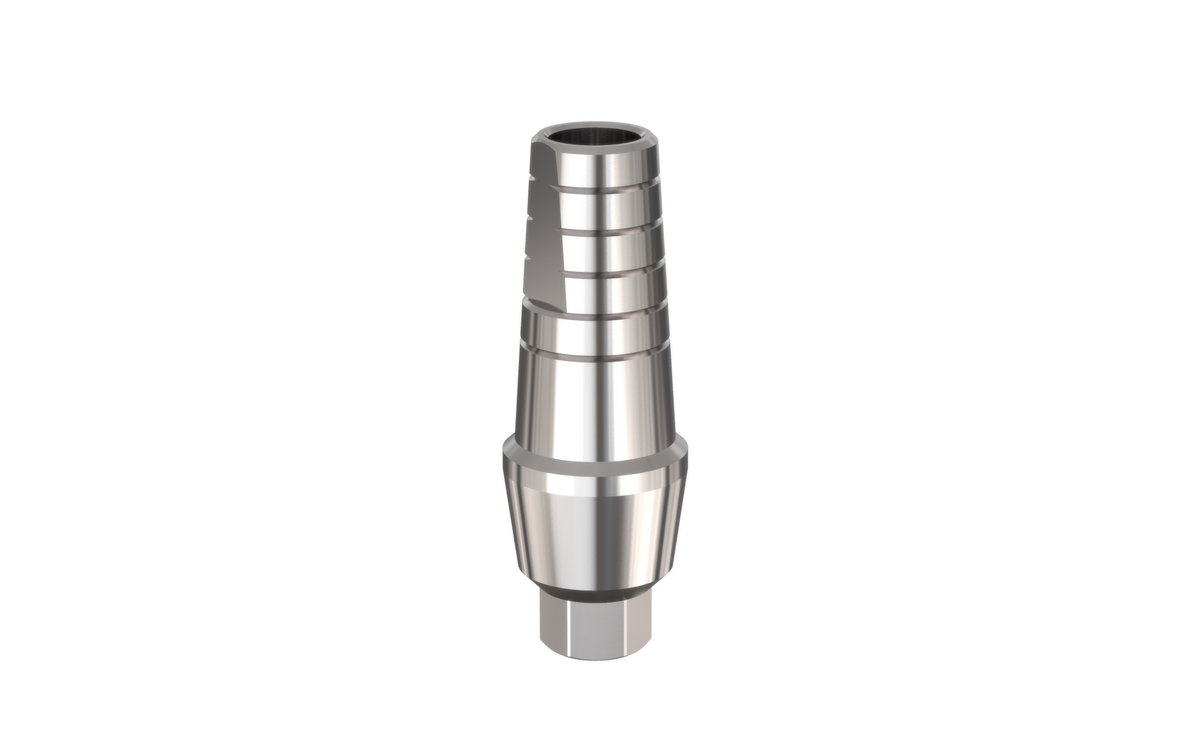 Alef straight abutment with shoulder by MSDI – view 3