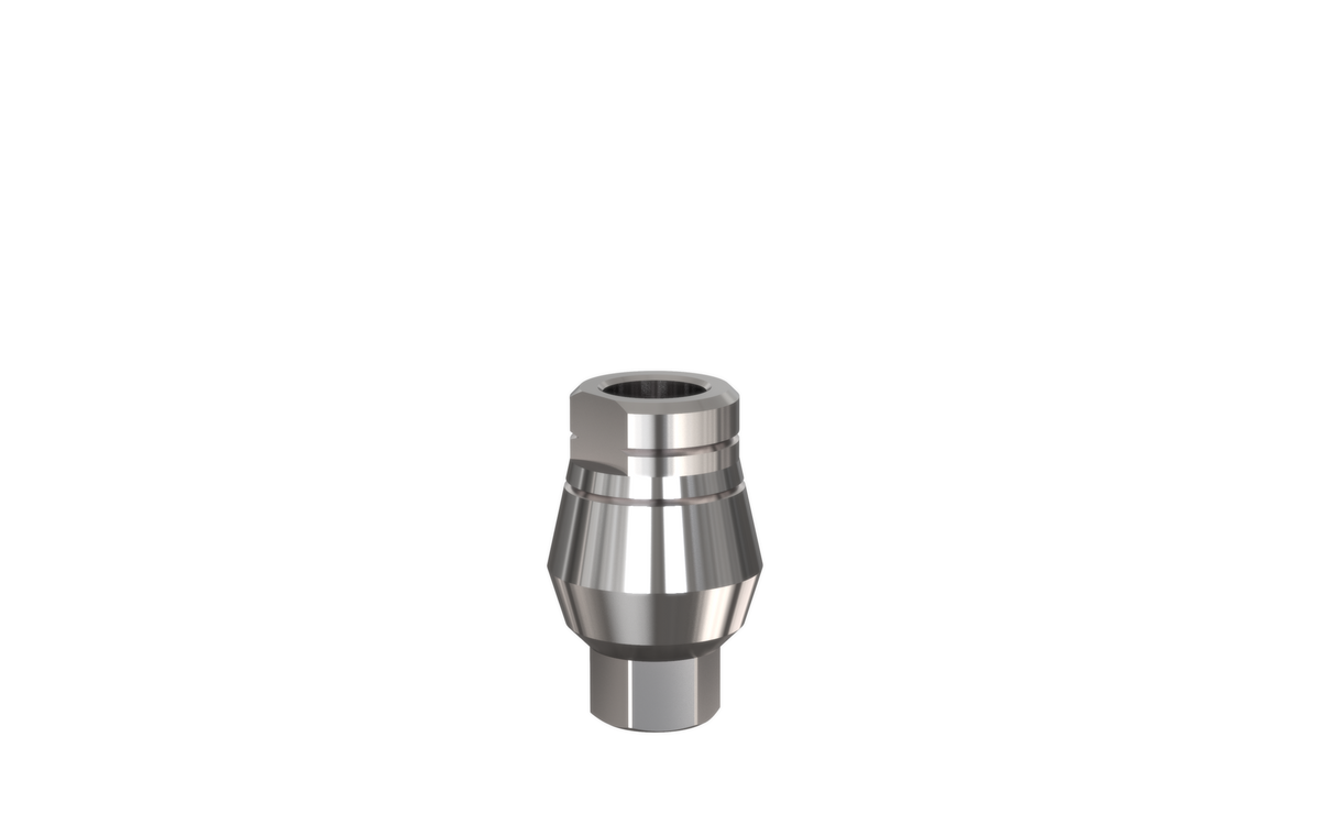 Alef straight abutment by MSDI – 5 mm, view 1
