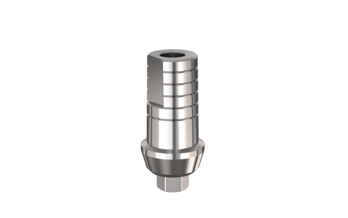 Alef wide straight abutment with shoulder by MSDI – view 2