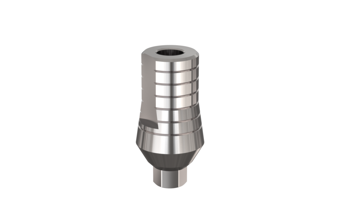 Alef wide straight abutment by MSDI – 9 mm