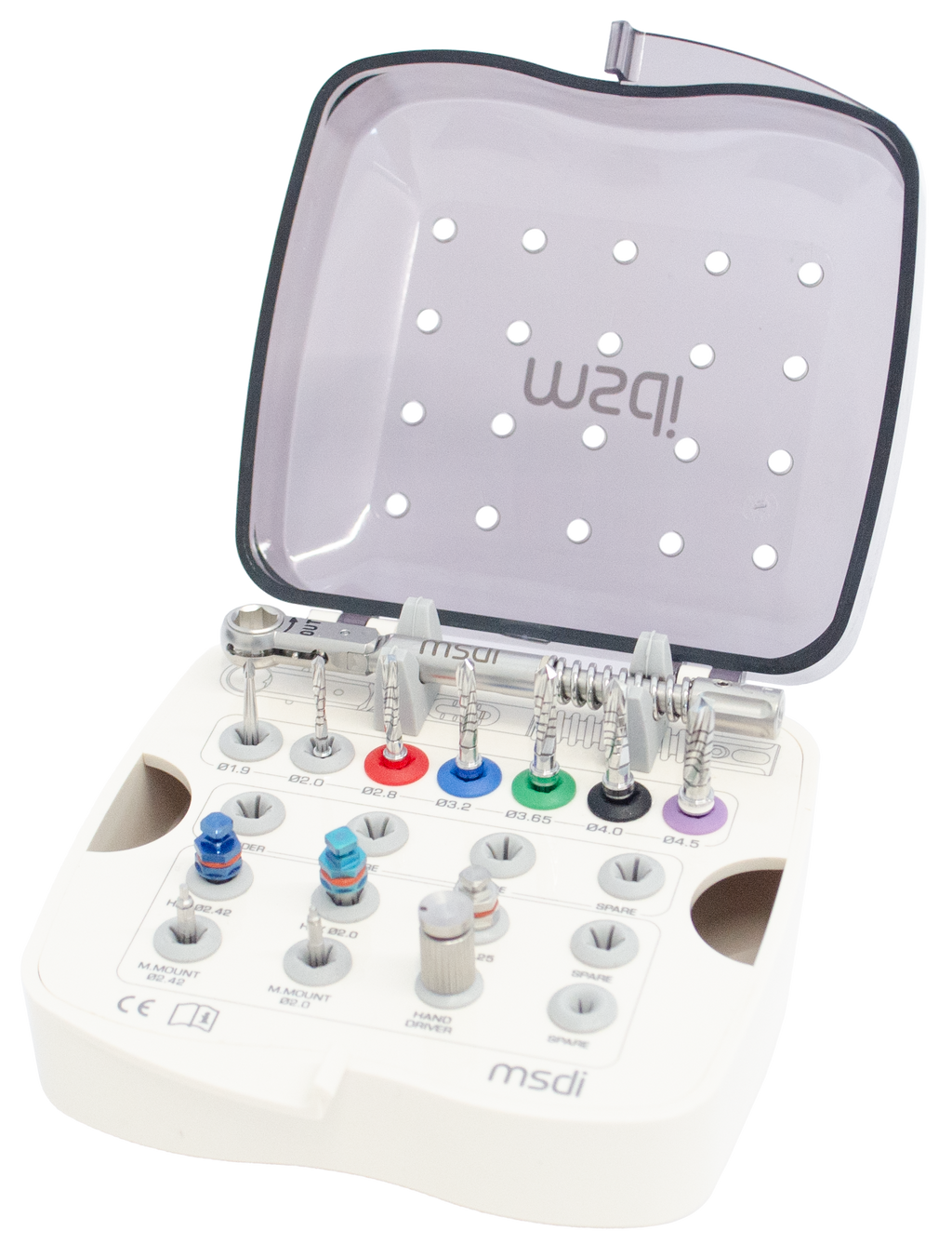 MSDI surgical kit with torque wrench – open kit