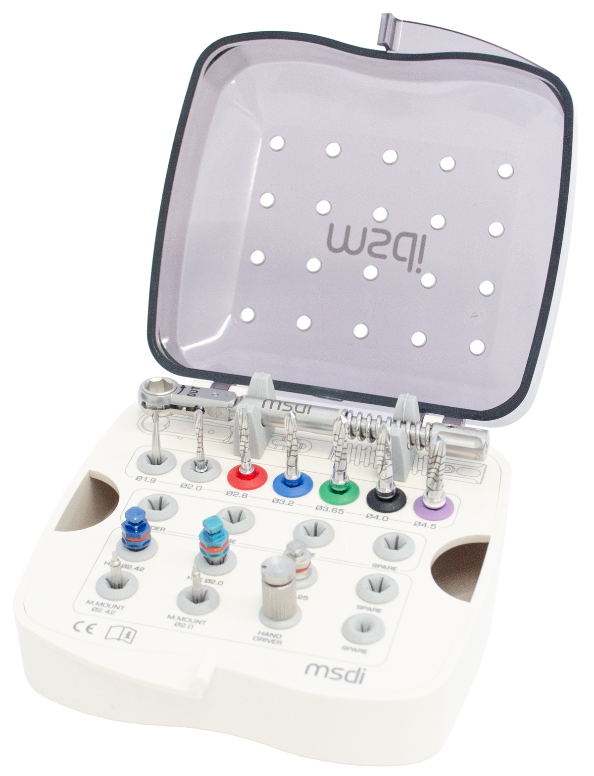 MSDI surgical kit with torque wrench – open kit