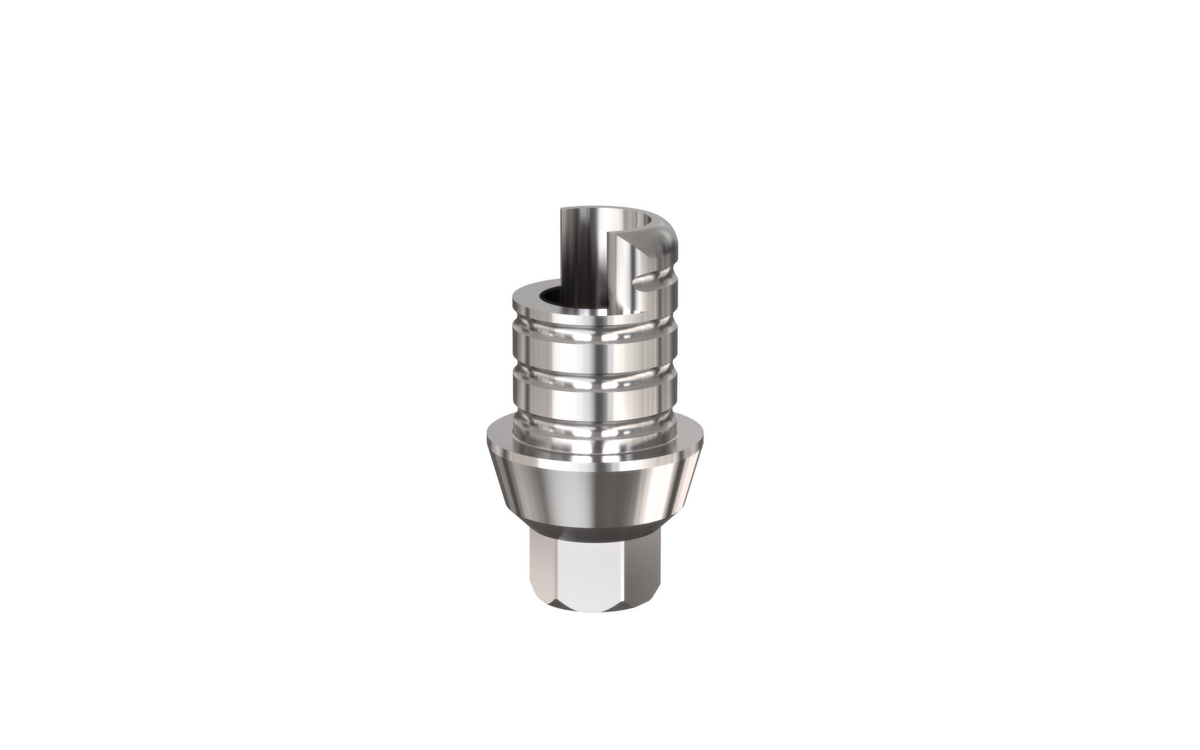 Alef Ti-Base abutment by MSDI – non-rotational, view 2