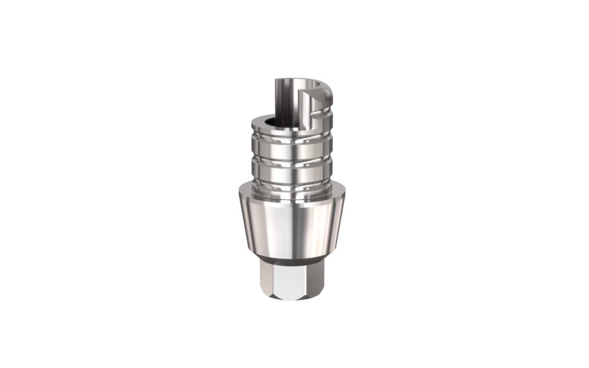 Alef Ti-Base abutment by MSDI – non-rotational, view 3