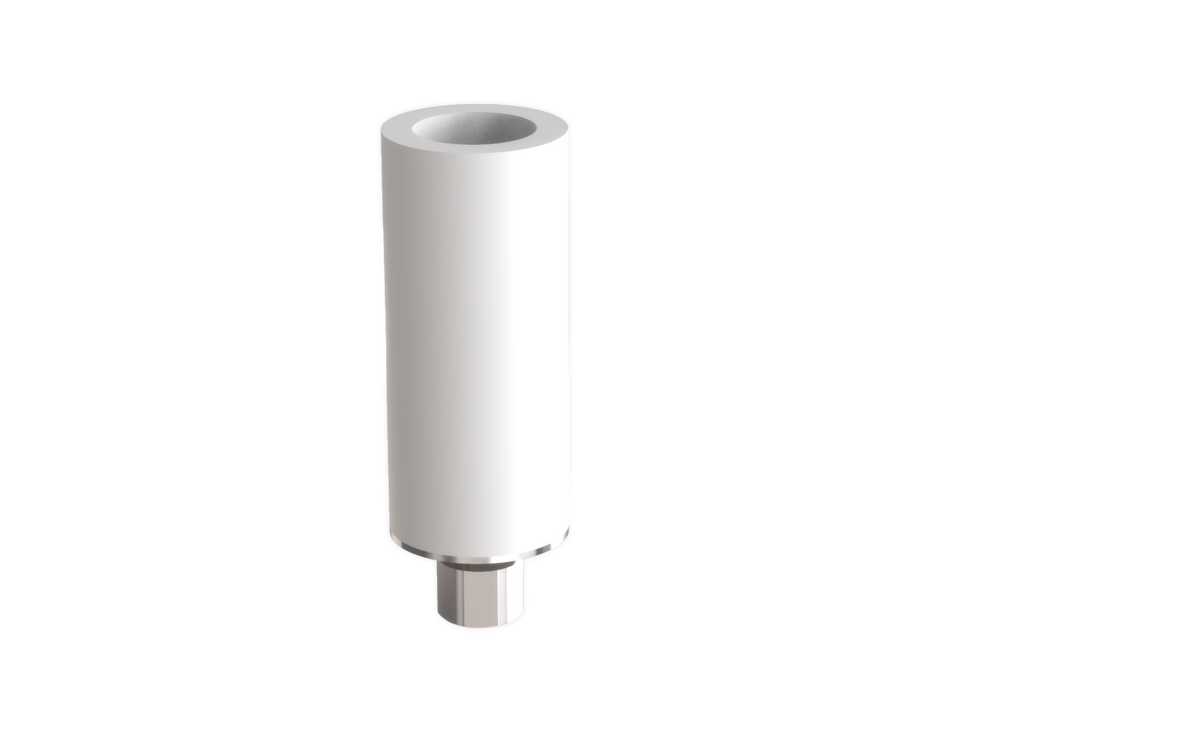 Til castable Ti-Base abutment by MSDI – view 2
