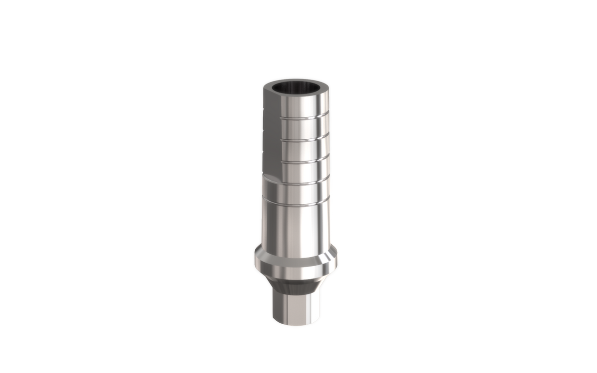Til straight abutment with shoulder by MSDI – view 1