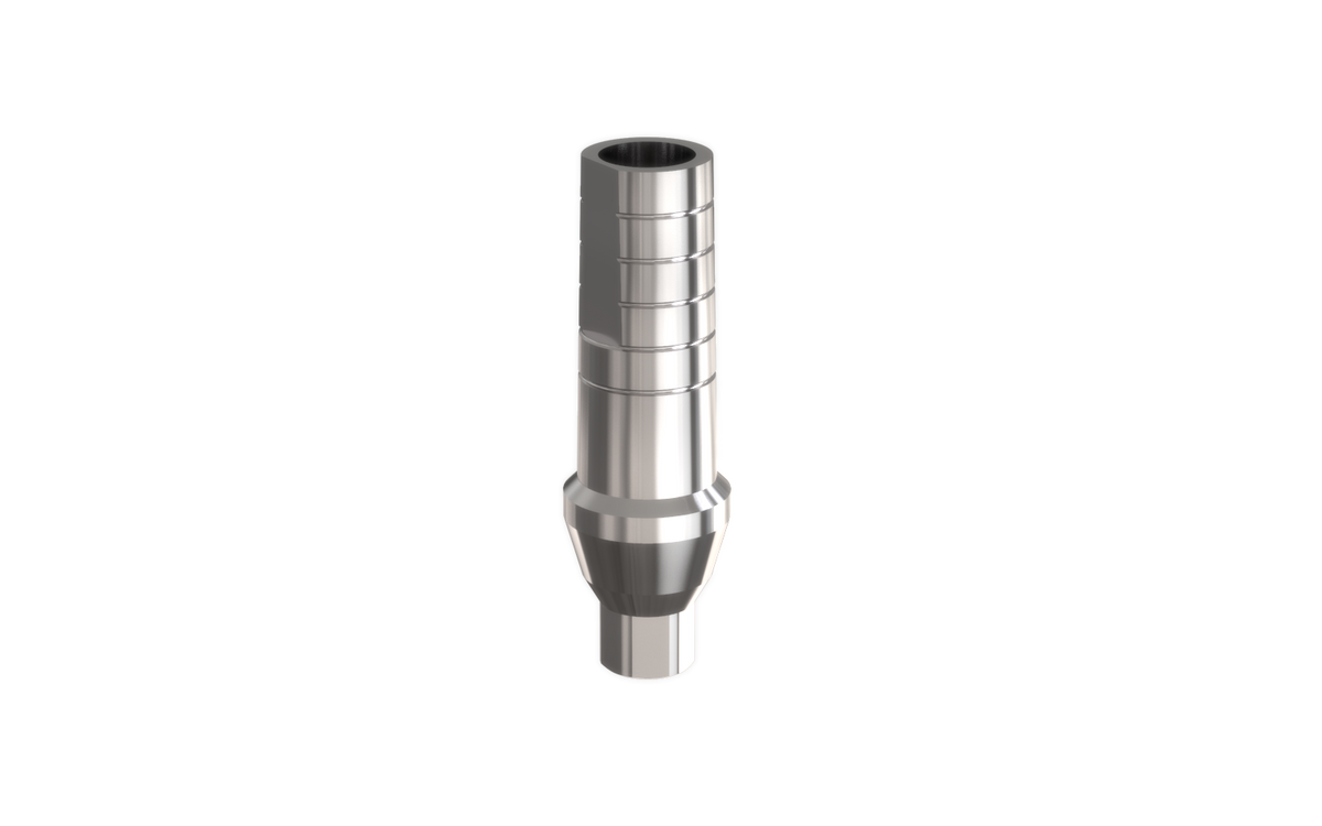 Til straight abutment with shoulder by MSDI – view 2