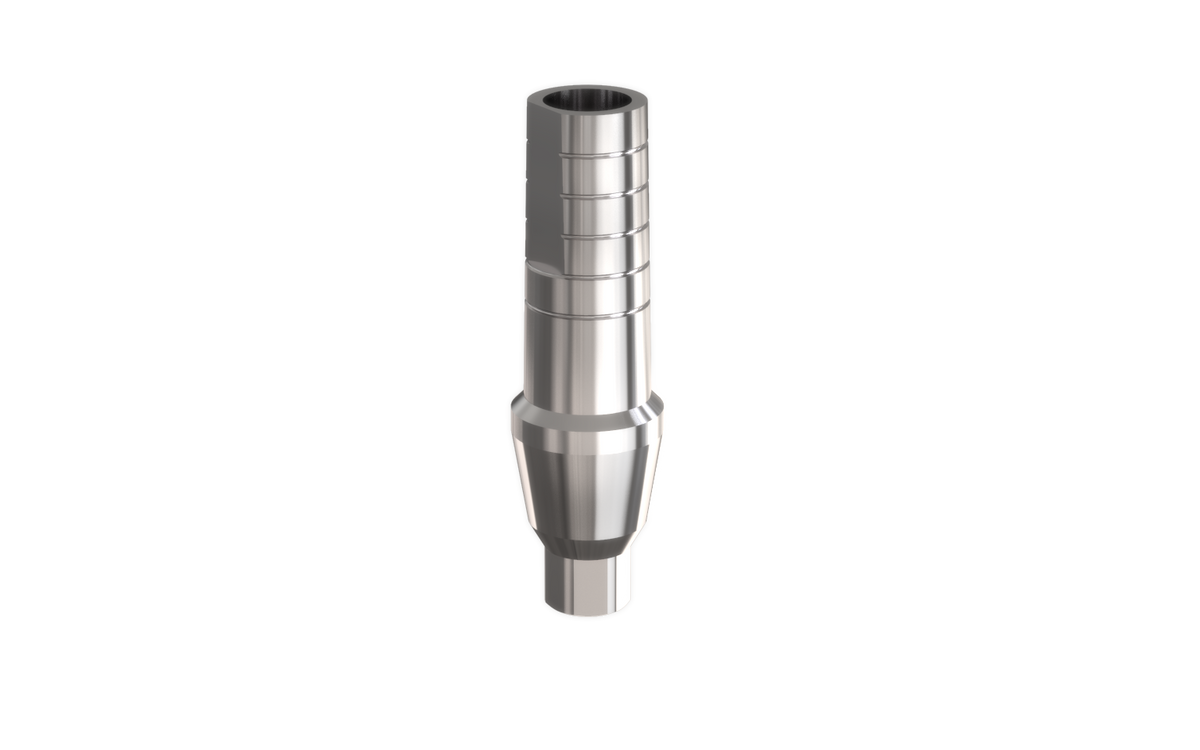 Til straight abutment with shoulder by MSDI – view 3