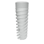 Interactive 3D model of the MSDI Alef dental implant, Ø4.2 × 13 mm, with SLA surface